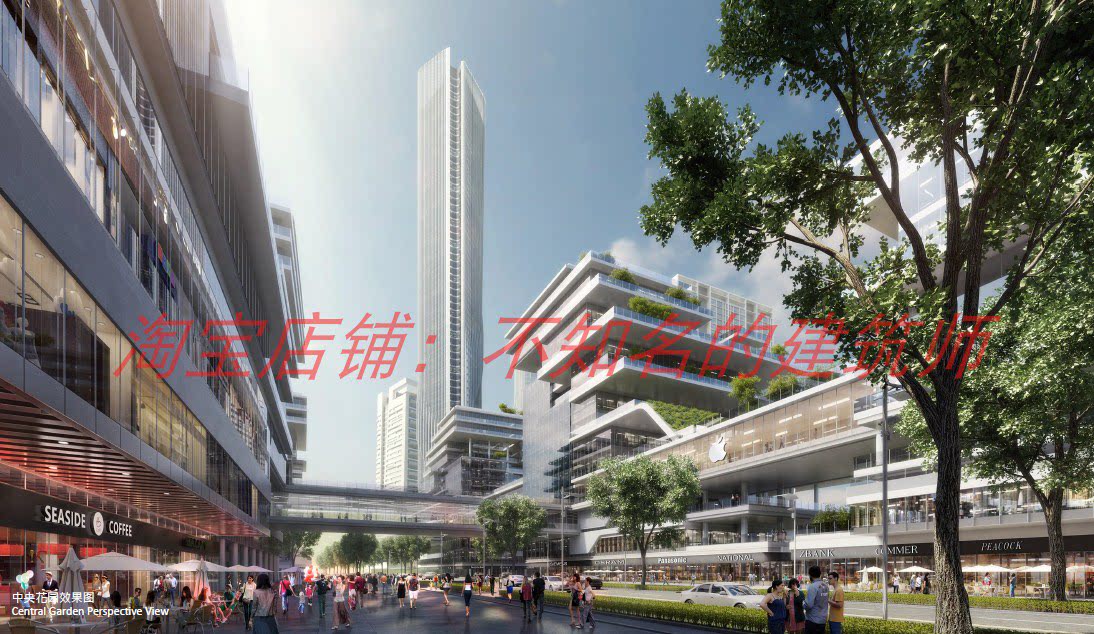 【10 Design】珠海城市之心规划建筑设计方案文本98页 主塔300+米
