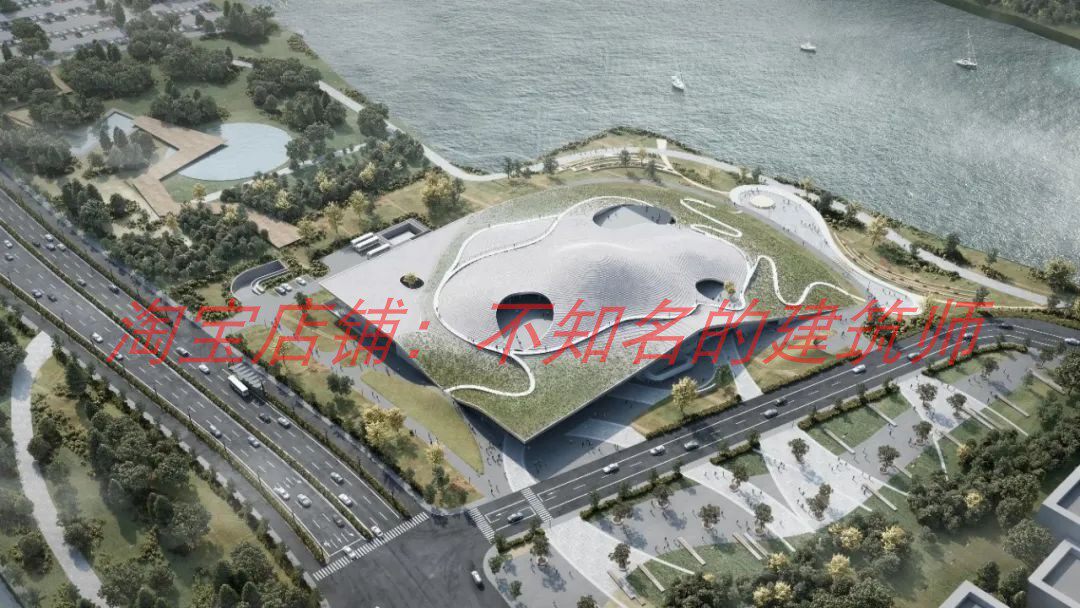 【大舍】武汉琴台美术馆展馆建筑室内PPT设计方案+CAD+SU模型