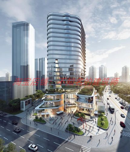 【Aedas】上海旭辉企业大厦CIFI TOWER商业建筑设计方案50页 95MB