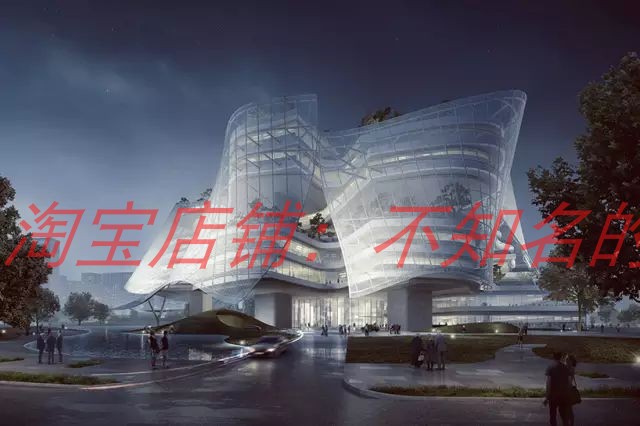 【MAD】厦门欣贺研发中心CAD平面+幕墙图纸+室内文本+rhino模型