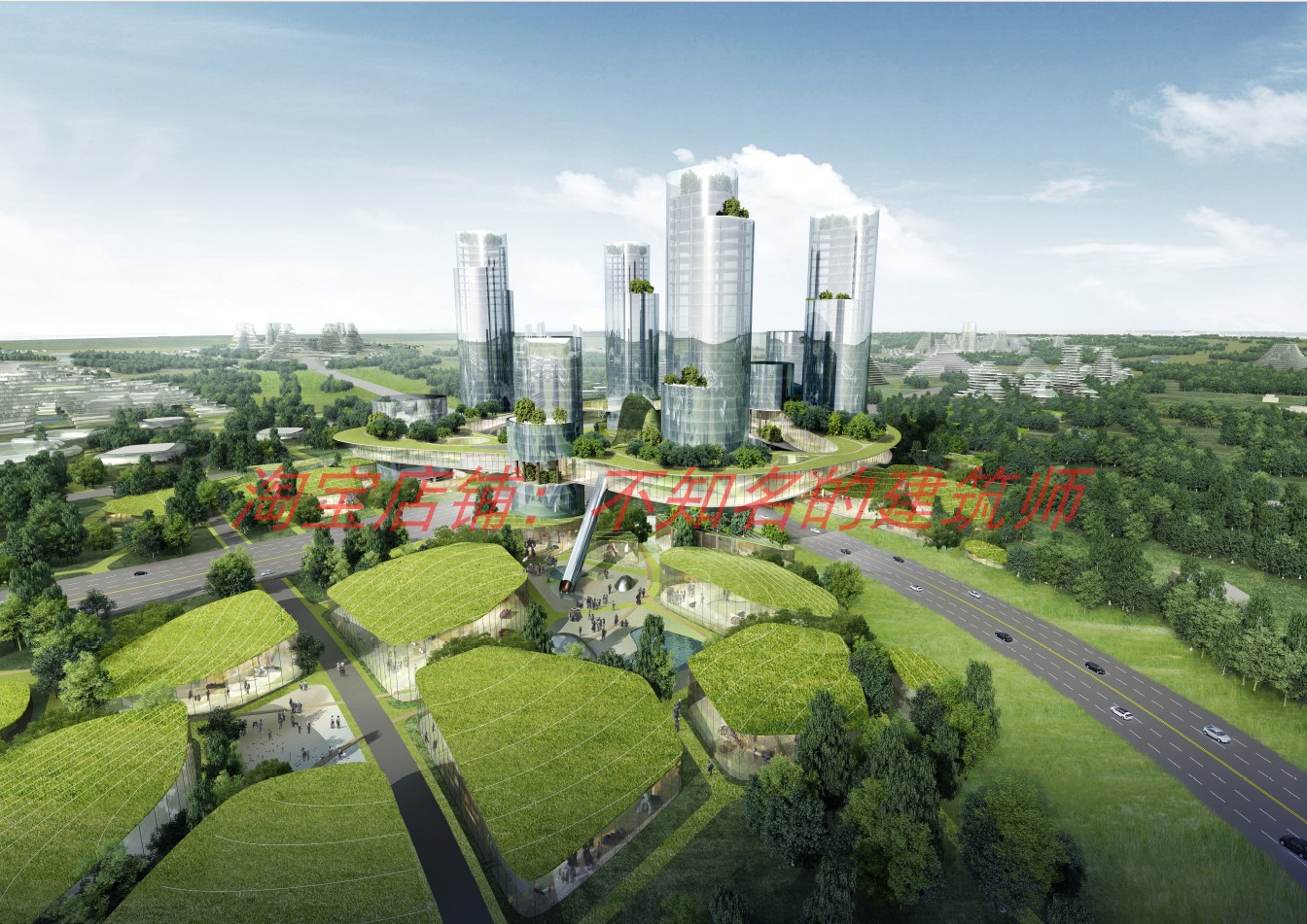 【MAD】南非沐德坊新Modderfontein New Town建筑设计文本110MB