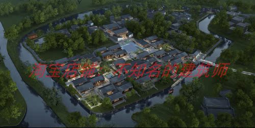 【直造建筑】珠海接霞庄精品酒店建筑方案文本121页 172MB