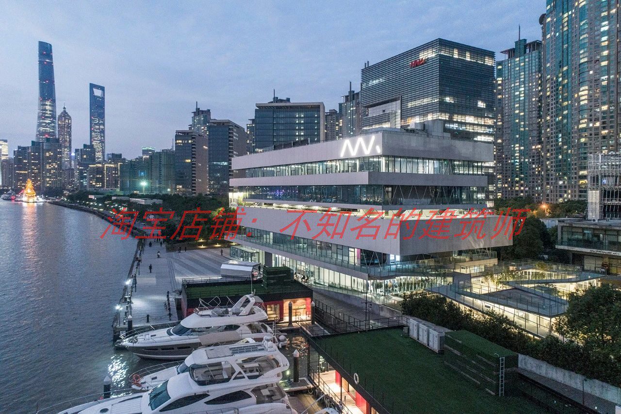 【大舍】上海艺仓美术馆实景设计手稿35P+SU模型+CAD 工业遗址改