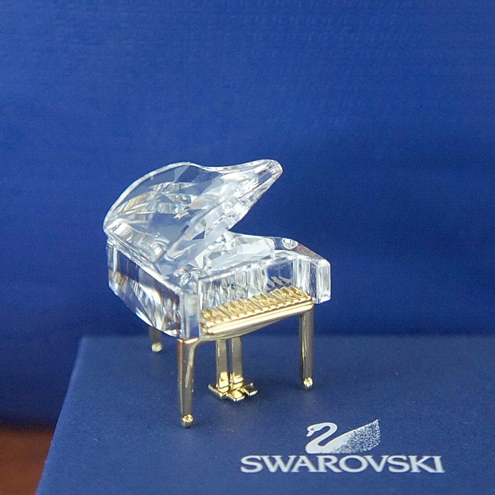 现货附小票 施华洛世奇 精致钢琴 水晶小摆件 665050 绝版经典