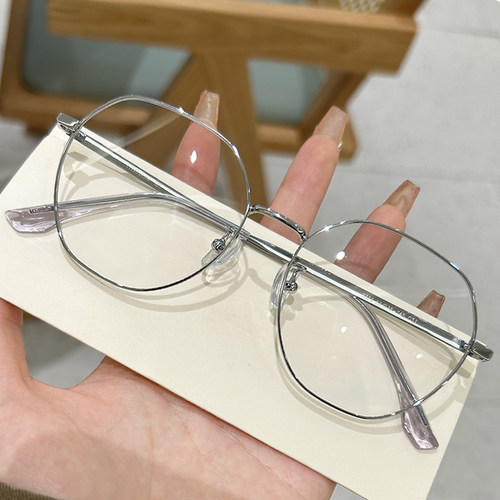 眼镜框镜架女可配近视