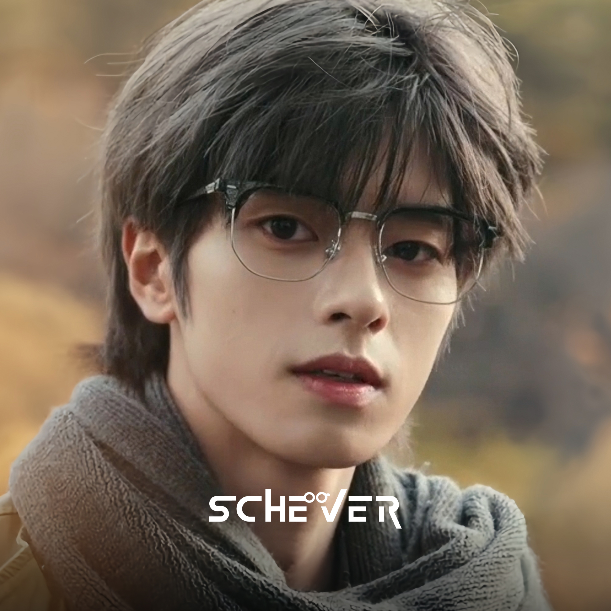 斯文理工男半框眼镜男款近视