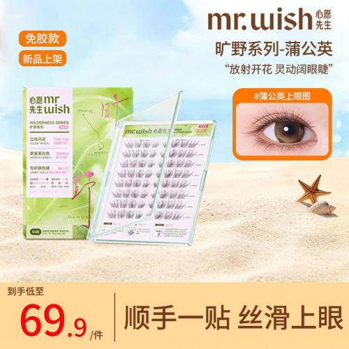 心愿先生蒲公英免胶自然上睫毛