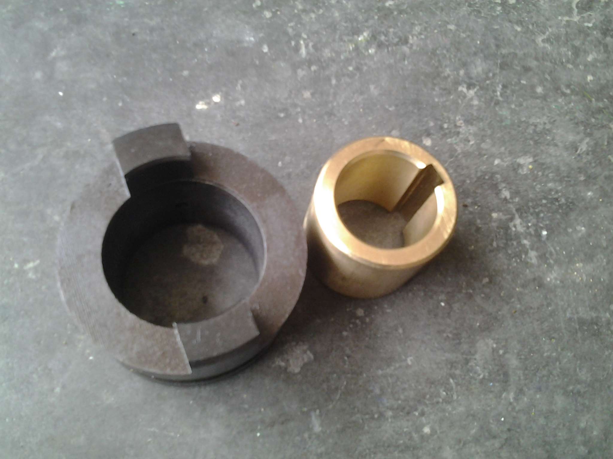 机床配件 上海机床厂Y3150滚齿机传动箱差动离合器一套 包括铜套