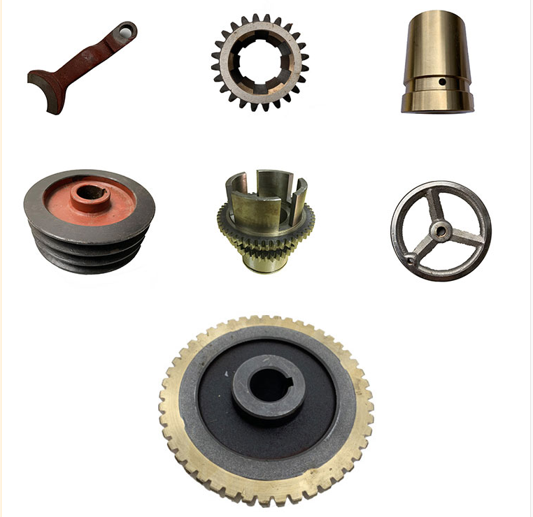 镗床铣床立车钻床滚齿机齿轮轴皮带轮丝杆花键轴螺母机床配件齐全