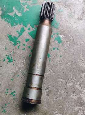 珠江机床厂C6132车床配件4039-3齿轮轴Z13/M2长度204圆36机床铣床