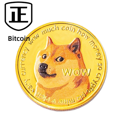 狗狗币硬币收藏纪念幸运币虚拟币纪念章送朋友小礼物古怪Bitcoin