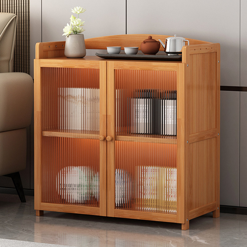 客厅靠墙收纳柜咖啡柜茶水柜实木餐边柜茶柜收纳柜咖啡机置物架子