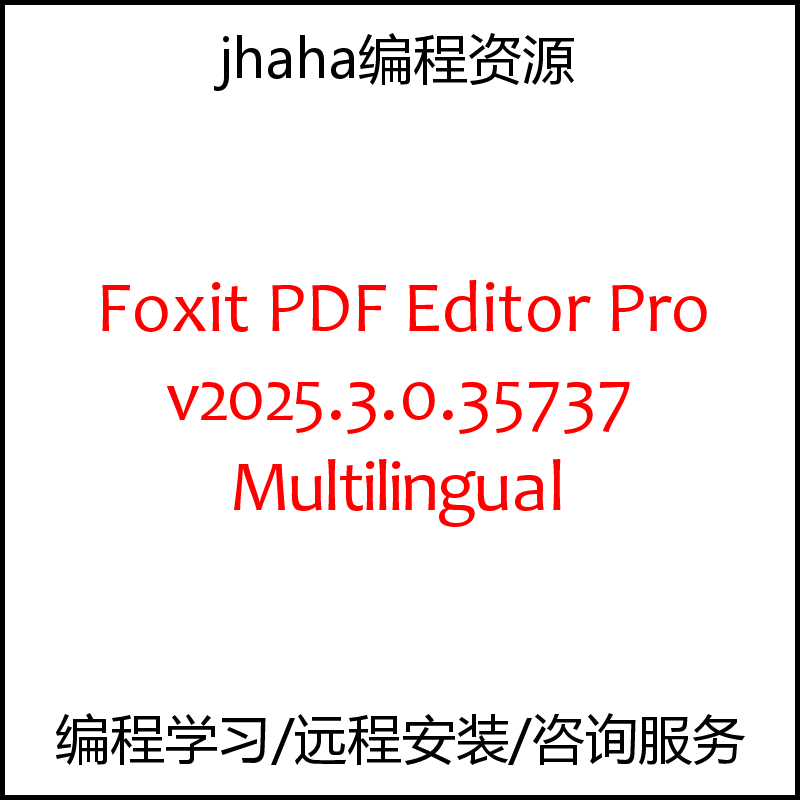 Foxit PDF Editor Pro v2025.3.0.35737 Multilingual