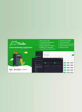 Mailer v1.6 Nulled - Email Marketing Application