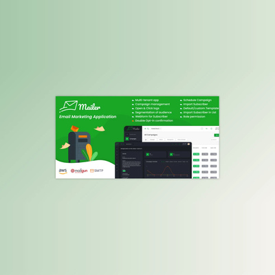 Mailer v1.6 Nulled - Email Marketing Application