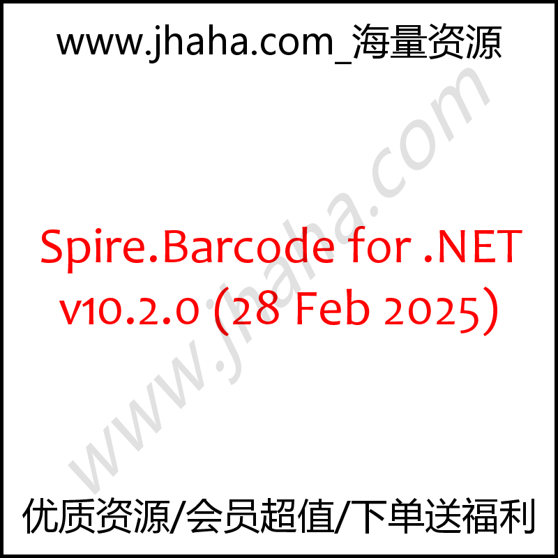 Spire.Barcode for .NET v10.2.0