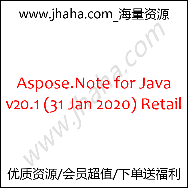 Aspose.Note for Java v20.1