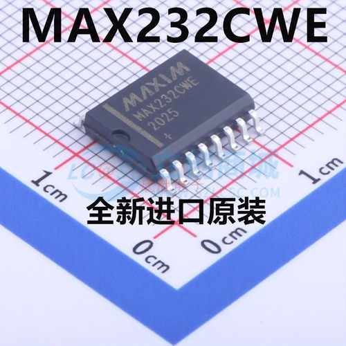 全新原装 MAX232CWE RS-232 接口收发器芯片 贴片SOP-16