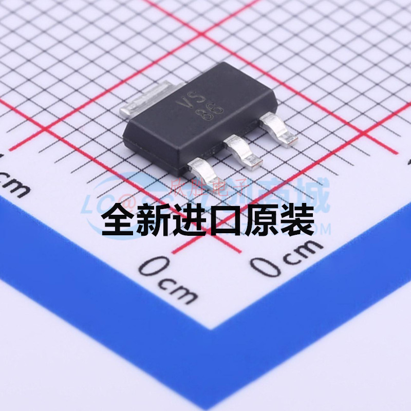 原装正品 TLV1117-33IDCYR 贴片SOT223 线性稳压器3.3V 丝印VS