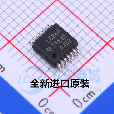 全新原装进口 SN74LVC86APWR 丝印LC86A 逻辑门IC芯片 TSSOP14