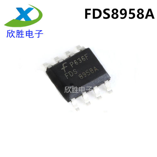 全新原装 FDS8958A FDS8958A-NL SOP-8 双P和N沟道场效应管