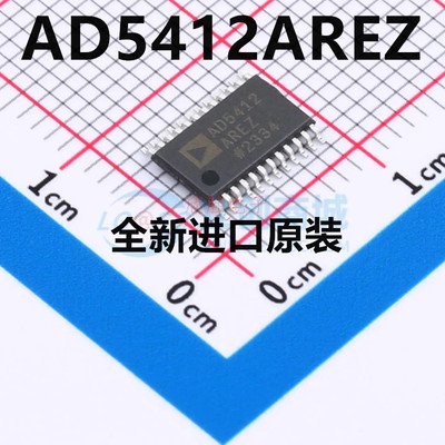 全新原装 AD5412AREZ AD5412ARE 贴片TSSOP-24 ADC模数转换器芯片