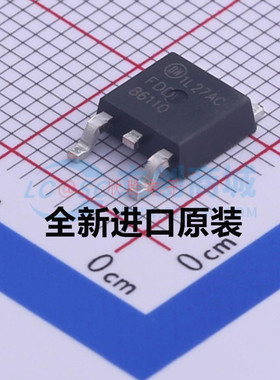 新品 FDD86110 贴片TO-252 MOS场效应管 进口原装 100V/50A/10.2