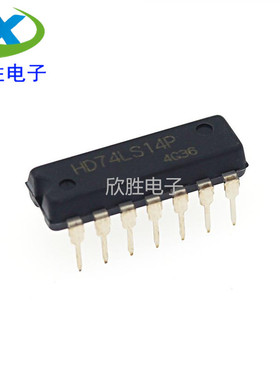 全新进口原装 HD74LS14P SN74LS14N DIP14 数字逻辑芯片IC