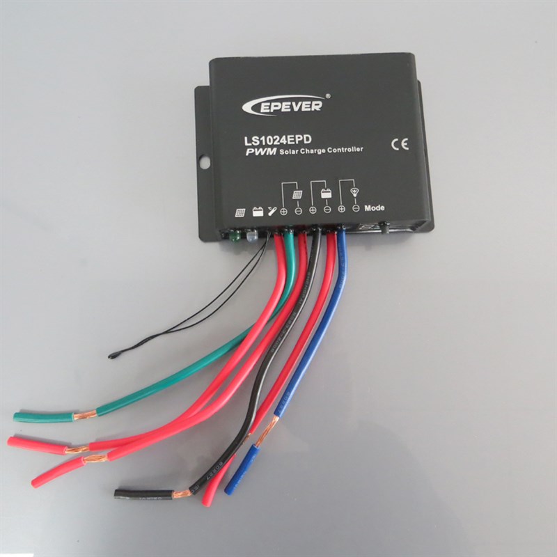 LS1024EPD IP67防水10A12VPWM太阳能路灯充放电控制器带时控光控