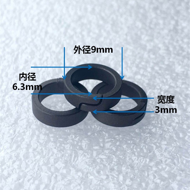 高压气泵活塞环打气机30mpa通用二级活塞环 9-10mm活塞环