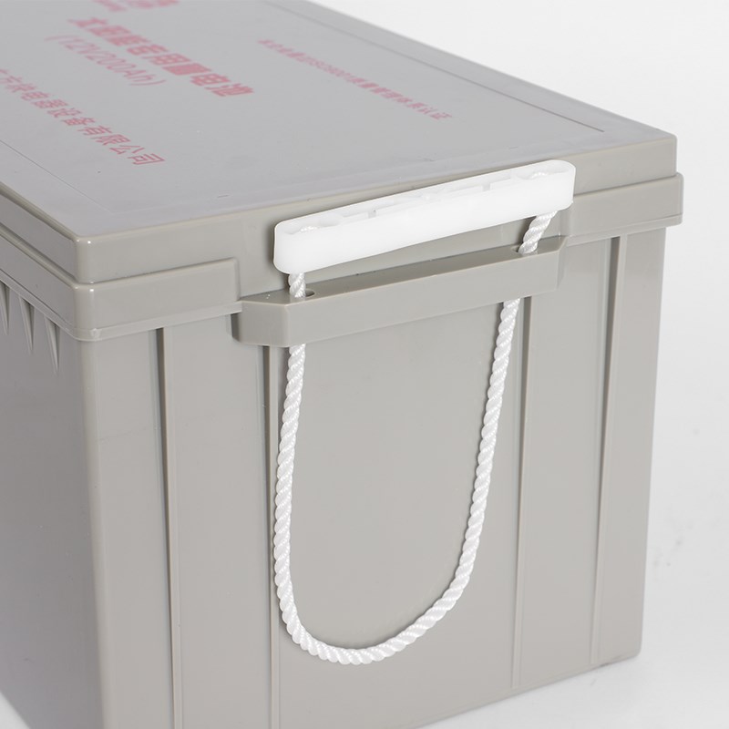 太阳能胶体免维护蓄电池12V200AH光伏家用路灯离网监控大容量电瓶