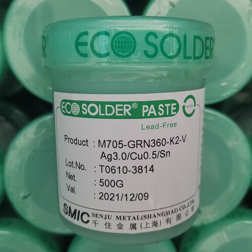 SMIC无铅M705-GRN360-K2-V环保焊锡膏 3.0银焊浆M705-S101-S4