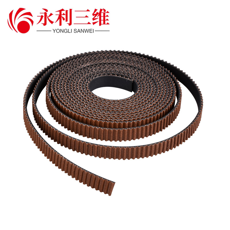 3D打印机配件 2GT-6mm橡胶开口同步带 GT2防滑橡胶传动带传步带