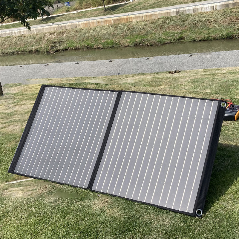 折叠太阳能充电板户外单晶300W太阳能折叠包房车太阳能板发电系统