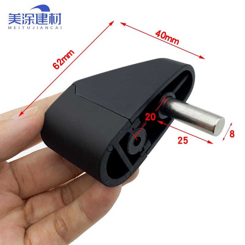 断桥铝合金玻璃推拉门防撞器厨房阳台门窗定位限位器防碰撞神器块