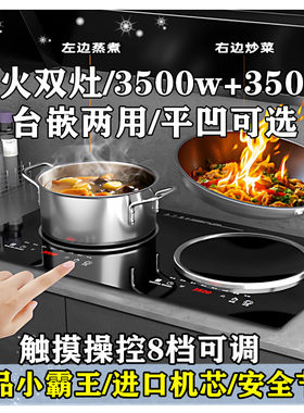 小霸王智能体感3500家用猛火双头
