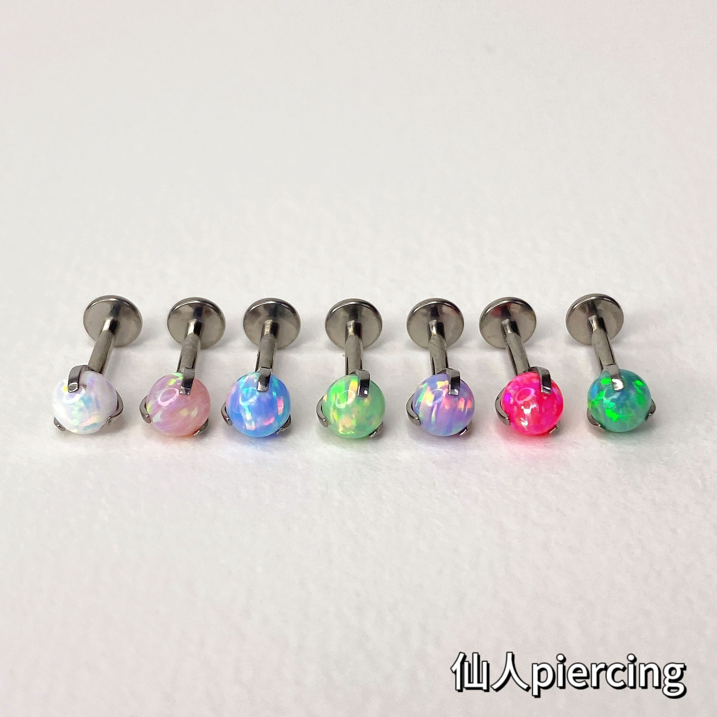 钛合金澳宝唇钉耳钉防敏