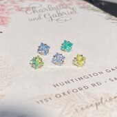 耳骨flat 仙人 16g内螺防敏 4mm镀金耳钉 耳蜗钉 钛合金 回声