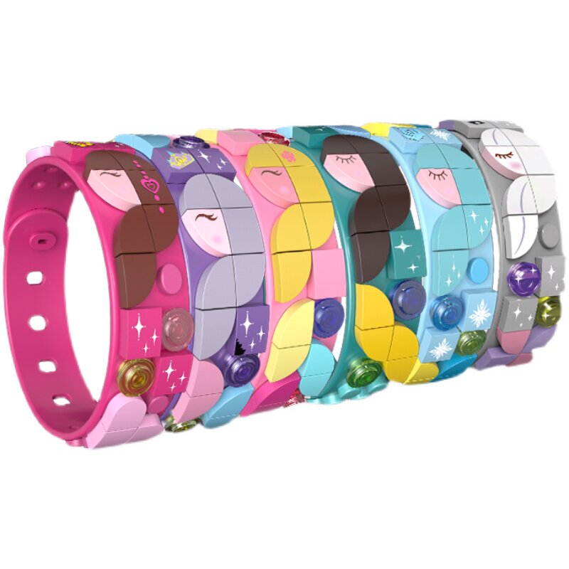 YE LUOLI DIAMOND BRACELET BRACELET SPIRIT PRINCESS ICE PRINCESS DOLL KIDS DIY HANDMADE GIRLS GIRLS TOYS