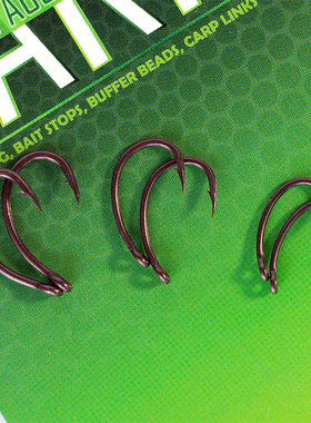 罗尼钓组KRANK克朗克 欧式库钓欧鲤钓宽钩门日本进口巨物鱼勾钩子