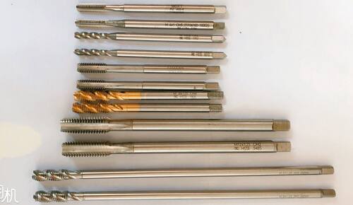 进口二手日本德国韩国加长直槽丝攻螺旋加长丝攻m2到m30先端丝攻