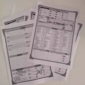 7版 6版 人物卡30张一套 呼唤COC 克苏鲁