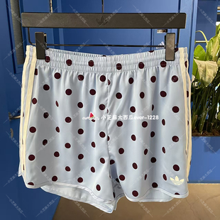 adidas三叶草POLKA DOTS SPRINTER复古风波点运动短裤KV1172/1173