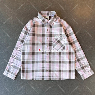 衬衫 工装 KG6451KG6452 型法兰绒长袖 adidas三叶草专柜格子宽松版