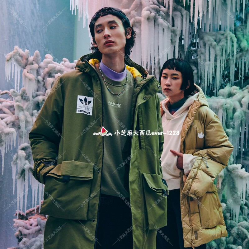 adidas三叶草专柜正品男子二合一运动保暖时尚羽绒服H58061H58062 运动服/休闲服装 运动羽绒服 原图主图