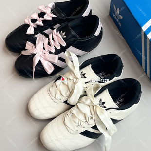 adidas三叶草TAEKWONDO武术风设计薄底跆拳道运动鞋JS1615JS1616