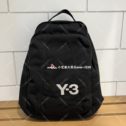 adidas Y-3 专柜正品CLASSIC男女简约风运动休闲双肩背包IJ9881