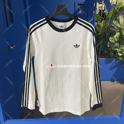 adidas三叶草常规版型运动长袖