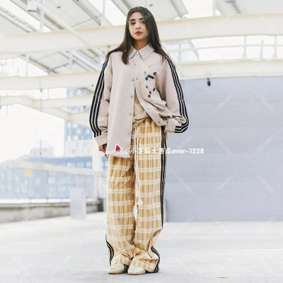 adidas三叶草衬衫式夹克外套