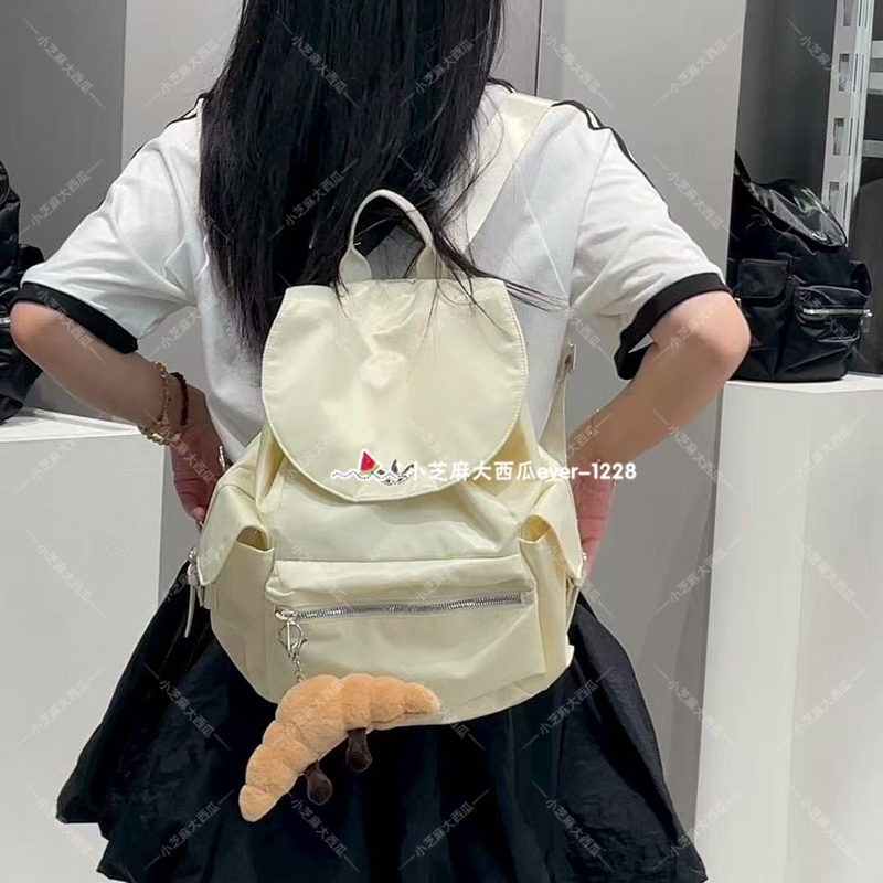 adidas三叶草翻盖运动双肩背包